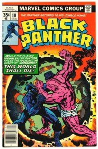 Black Panther 10 NM 9.2 Marvel 1978 Bronze Age Jack Kirby Art and Story 