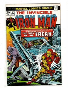 10 Iron Man Marvel Comics # 62 63 64 65 67 69 70 71 72 73 Tony Stark J451 