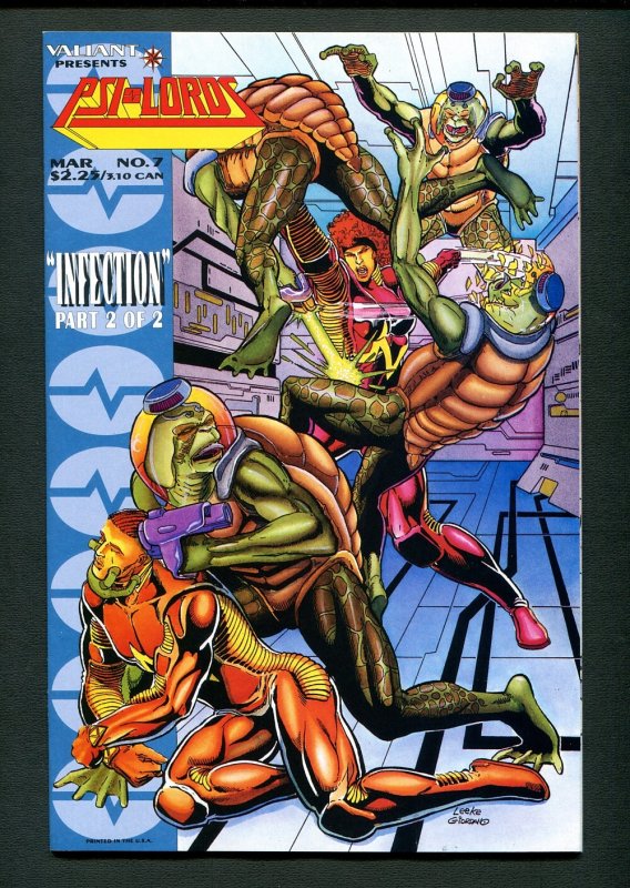 Psi-Lords #7  ( 9.4 NM )  March 1995