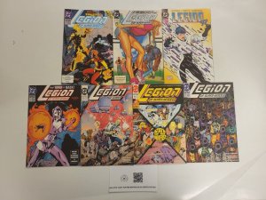 7 Legion of Super-Heroes DC Comic Books #13 15 18 35 37 43 46 18 TJ27