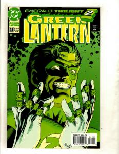 Lot Of 5 Green Lantern DC Comic Books # 48 49 50 51 52 Emerald Twilight NM GK5