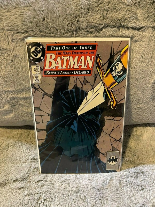 Lot of 2 Books Batman #433 & 434 Many Deaths of Batman 