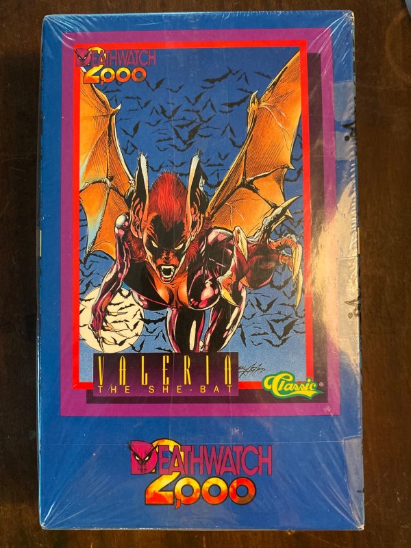 Deathwatch 2000 sealed card box Neal Adams