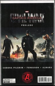 Marvel's Captain America: Civil War Prelude #3 (2016) Captain America