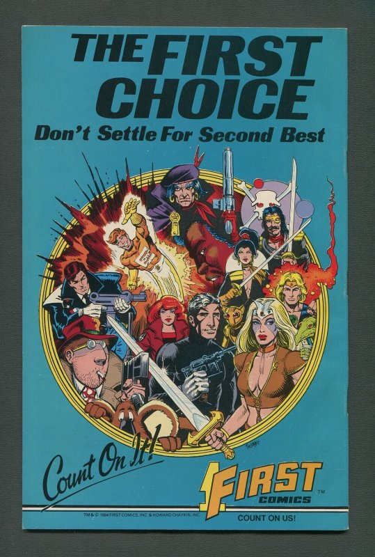 Grim Jack #1 / 9.0 VFN/NM   August 1984