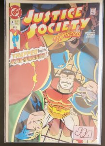 Justice Society of America #4 Direct Edition (1992)