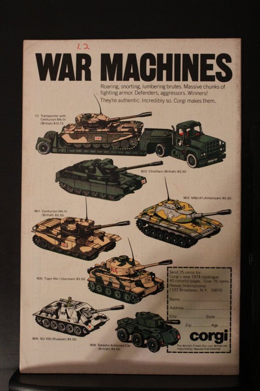 Swamp Thing #15 (1972) Mid-Grade FN 1st Father Bliss! Bolt Appearance Wow!