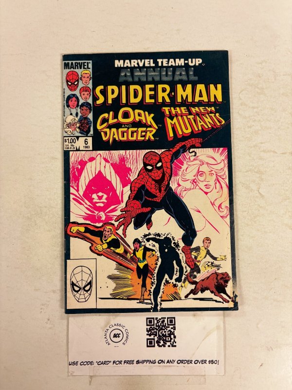 Marvel Team-Up Annual #6 VG Marvel Comic Books Spider-Man New Mutants 26 HH111
