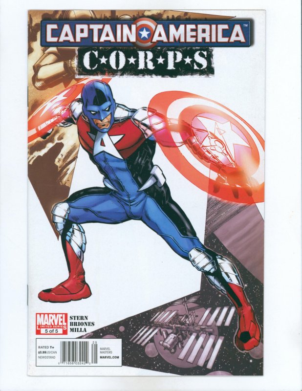 Captain America Corps 5 Newsstand Edition (2011)