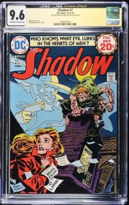 Shadow #7 (10-11/74) Signed by Alec Baldwin Graded CGC x JSA 9.6