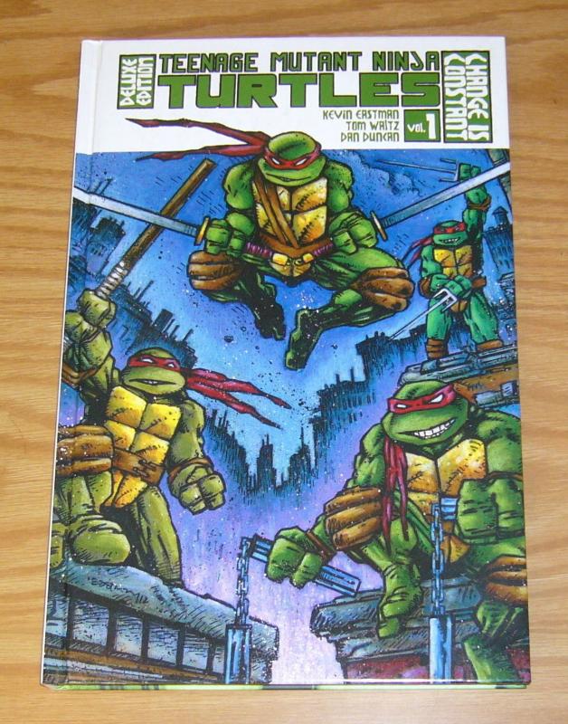 Teenage Mutant Ninja Turtles Deluxe Edition HC 1 VF/NM change is constant