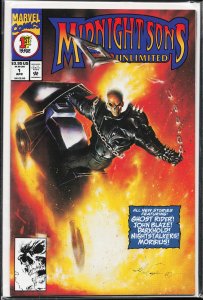 Midnight Sons Unlimited #1 Direct Edition (1993) Ghost Rider