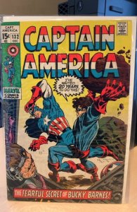 Captain America #132 (1970) 2.0 GD