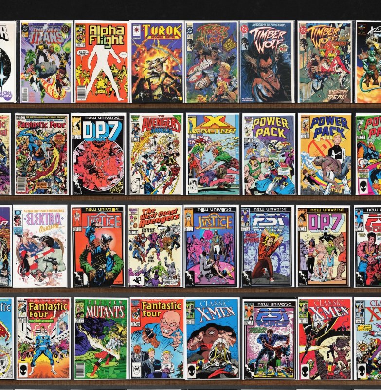 Huge Lot 150+ Comics with X-Factor, Fantastic Four, Classic X-Men & More!