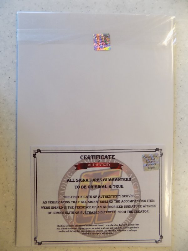 DAREDEVIL # 1 MARVEL ACTION FIGURE VARIANT SIGNED CHARLES SOULE COA