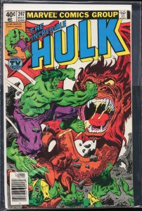 The Incredible Hulk #247 (1980) Hulk