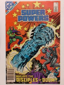 Super Powers #1 (8.5, 1984) NEWSSTAND, 1st appearance of Samurai