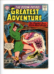 My Greatest Adventure #85  1964  G/VG  Doom Patrol!