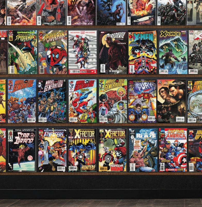 Huge Lot 150+ Comics with X-Factor, X-Force, Outlaw Nation & More!