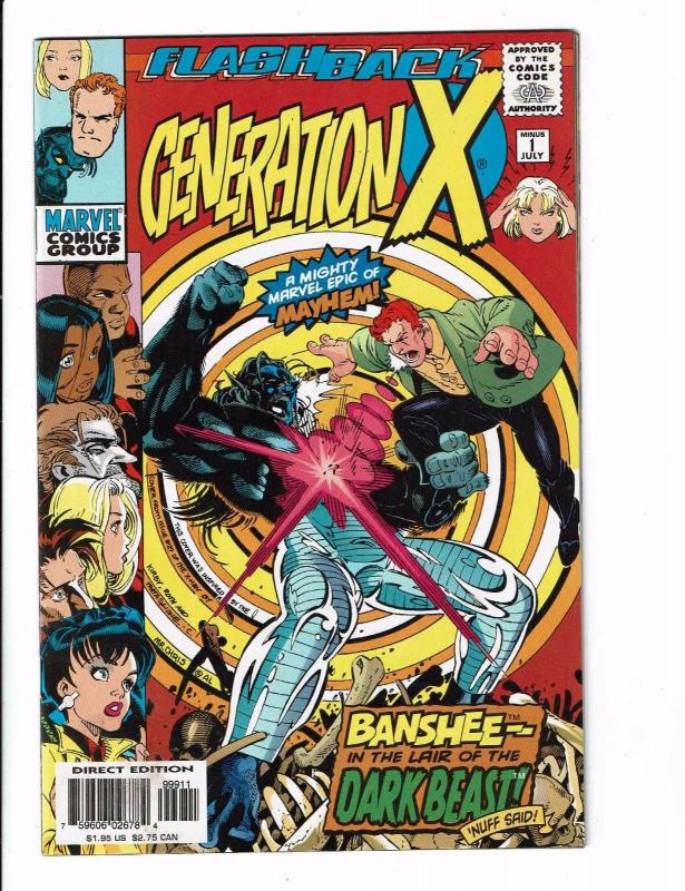 Lot of 3 Generation X Special Marvel Comic Books #1 (3) BH23 Jubilee Banshee  