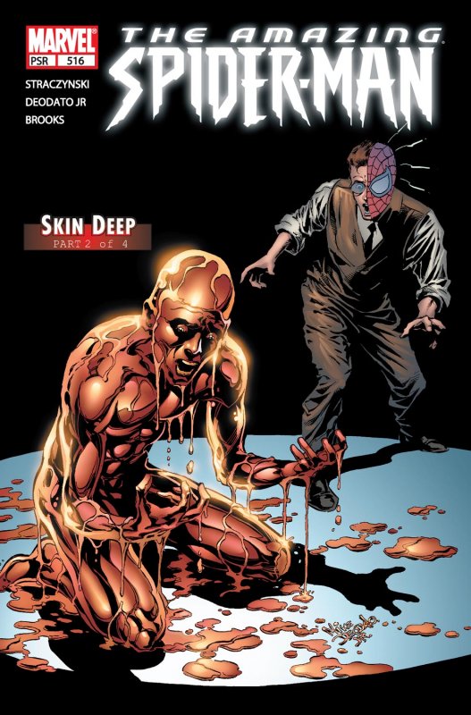 AMAZING SPIDER-MAN #516 (2005) MIKE DEODATO JR. | DIRECT EDITION | SKIN DEEP 2