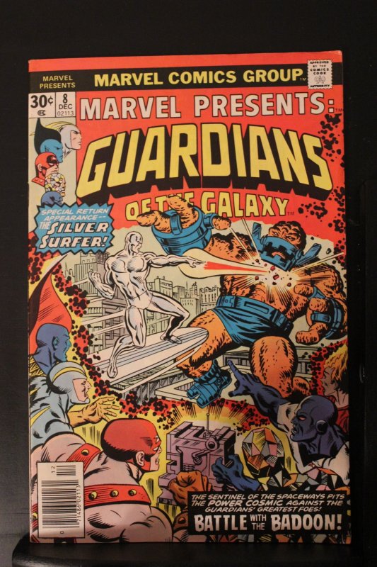 Marvel Presents #8 (1976) High-Grade NM- Guardians of The Galaxy, Silver Surfer!