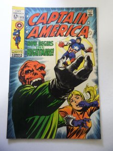 Captain America #115 (1969) FN Condition