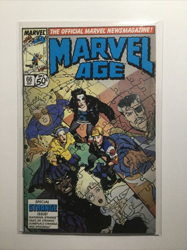 Marvel Age 66 Near Mint Nm Marvel