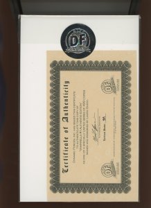 (2011) Vampirella #1: LAURA GUZZO SIGNED/REMARKED SKETCH COVER! AUTHENTIX! (9.2)