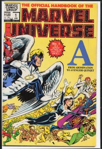 The Official Handbook of the Marvel Universe #1 (1983) Angel
