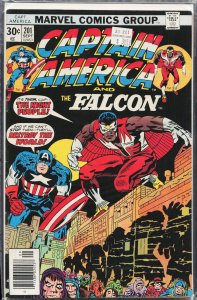 Captain America #201 (1976) Captain America and the Falcon