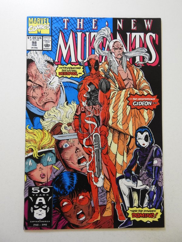 The New Mutants #98 (1991) NM- Condition! 1st Appearance of Deadpool!