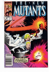 The New Mutants #51 Newsstand Edition (1987)