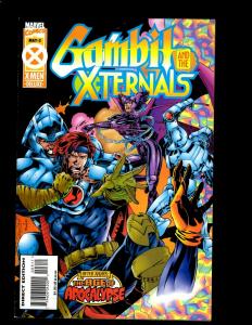 10 Comics Firestar #1 2 3 4, Gambit #1 2, Gambit and the Xternals #1 2 3 4 JF25