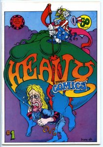 HEAVY TRAGI-COMICS #1 - Comix - 6.0, OW-W - 1st printing