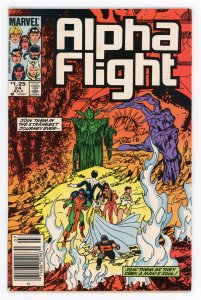 Alpha Flight #24 John Byrne Newsstand FN+