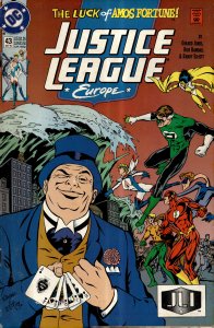 Justice League Europe #43 (1992) Amos Fortune