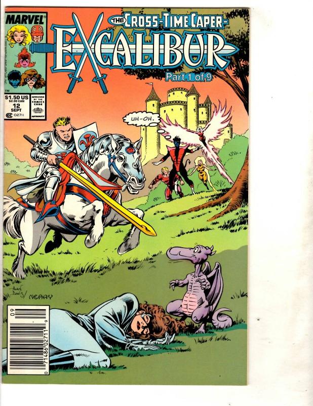 14 Excalibur Marvel Comics # 1 2 3 5 12(2) 13 14 15 16 17 19 22(2) WS5