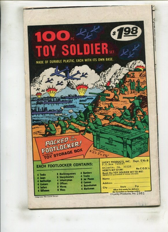 AMAZING SPIDER-MAN #217 (4.0) HERES MUD IN YOUR EYE!! 1981