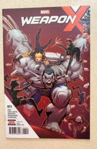 Weapon X #11 (2017) Greg Pak Story Marc Borstel Art David Nakayama Cover