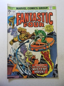 Fantastic Four #154 (1975) FN+ Condition MVS Intact