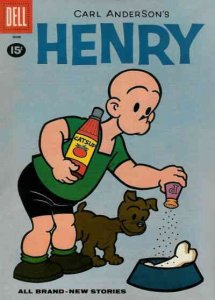 Henry (Carl Anderson's ) #65 FAIR ; Dell | low grade comic June 1961 Last Issue