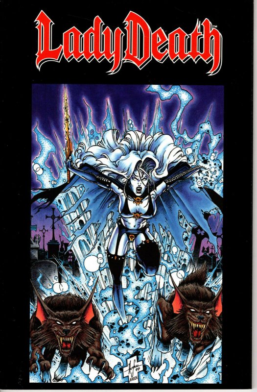 CHAOS! Comics -  Lady Death: The Reckoning! Softcover! Great Looking Book!  