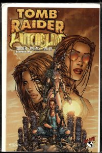 Tomb Raider / Witchblade Special Sun Cover (1997) Tomb Raider [Key Issue]