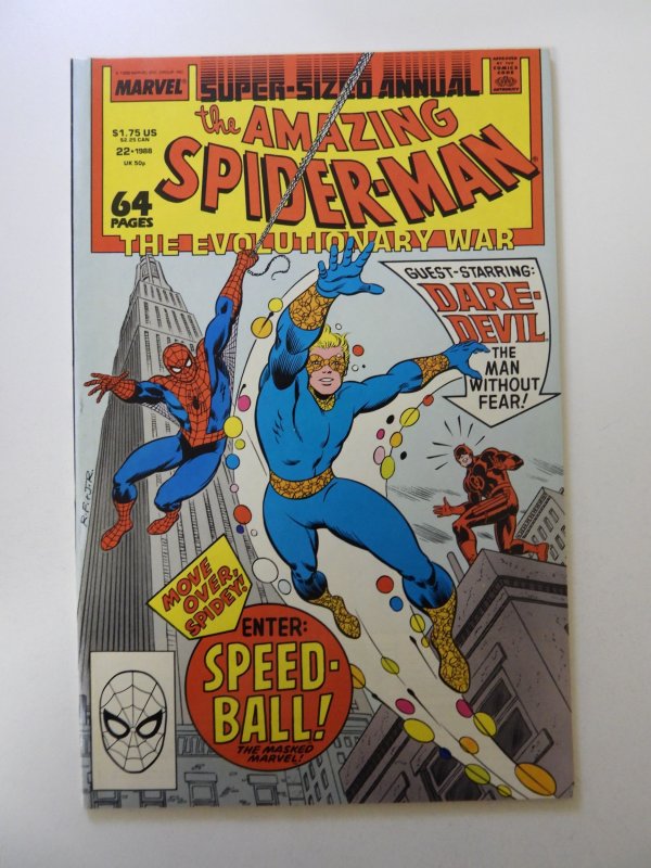 The Amazing Spider-Man Annual #22 (1988) 1st appearance of Speedball VF+