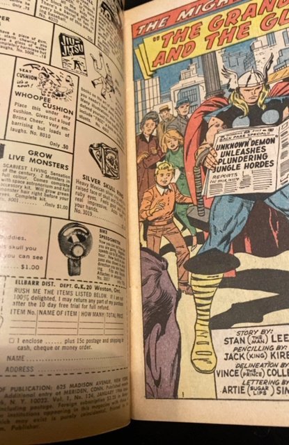 Journey into Mystery #124 (1966) Enter Hercules