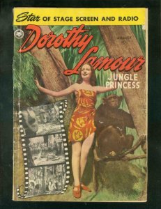 DOROTHY LAMOUR #3 1950-JUNGLE PRINCESS-WALLY WOOD ART FR/G