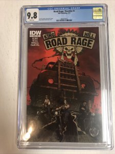 Road Rage (2012) # 1 (CGC 9.8 WP) Stephen King Joe Hill | New TV Show