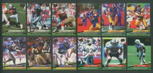 1992 Fleer Ultra Football Set(450) with Tough Insert Sets MINT