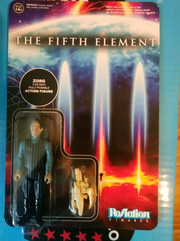 Funko Reaction Figures The Fifth Element Zorg - Unpunched card (2015)